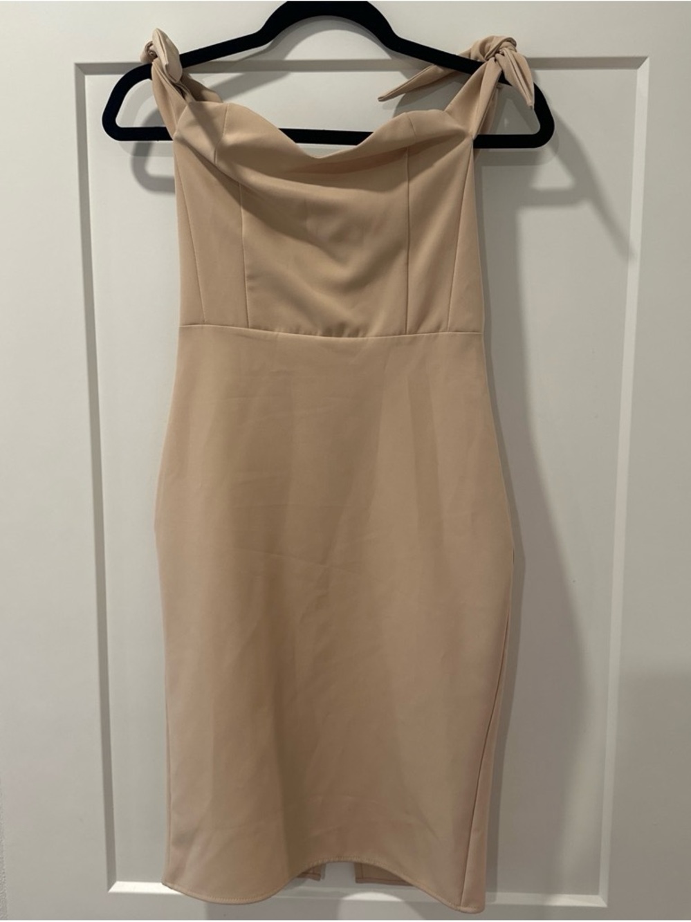 4SI3NNA Stone Cowl Neck Midi Dress – Size Small – NWT
